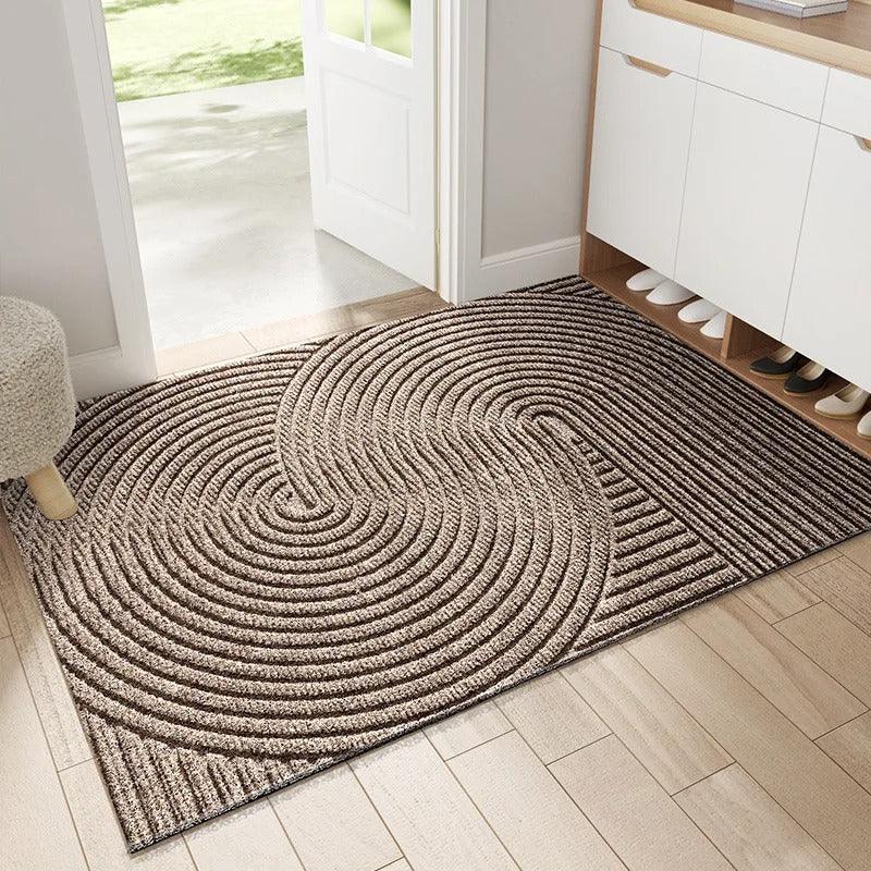 ScandiStep Dørmåtte – Stilfuldt Nordisk Design med Skridsikker Bund