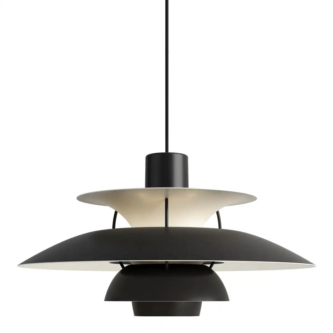 AuraLuxe - Premium Loftslampe Sort