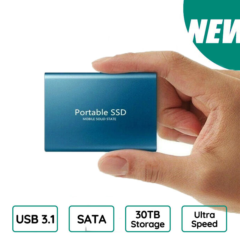 Ekstern SSD 1TB – Ultra-Hurtig og Holdbar med USB 3.1