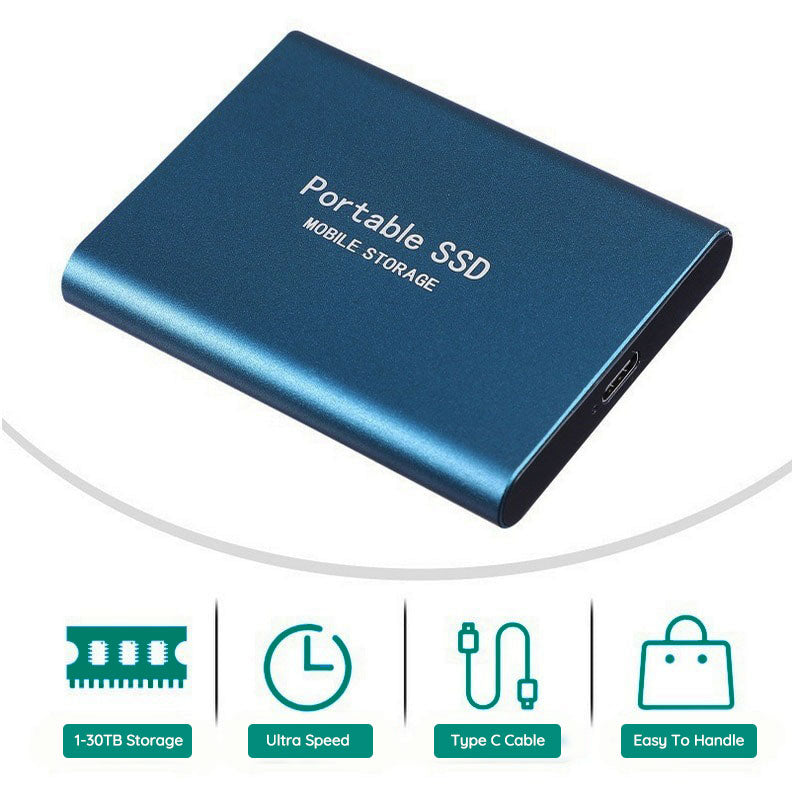 Ekstern SSD 1TB – Ultra-Hurtig og Holdbar med USB 3.1