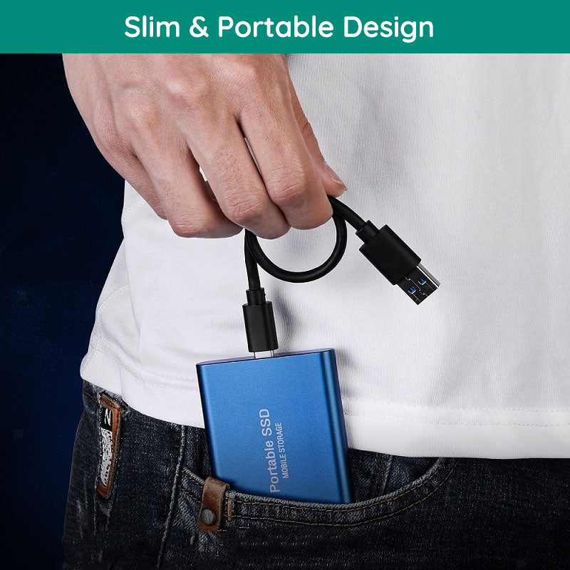 Ekstern SSD 1TB – Ultra-Hurtig og Holdbar med USB 3.1