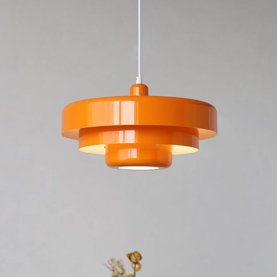 Bauhaus Mid-Century Pendel – Ikonisk Jernlampe med Justerbar Længde