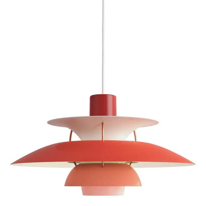 AuraLuxe - Premium Loftslampe Mørk orange