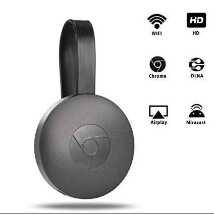 Chromecast Trådløs Videoafspiller – Stream Netflix, YouTube og Mere i 1080p HD
