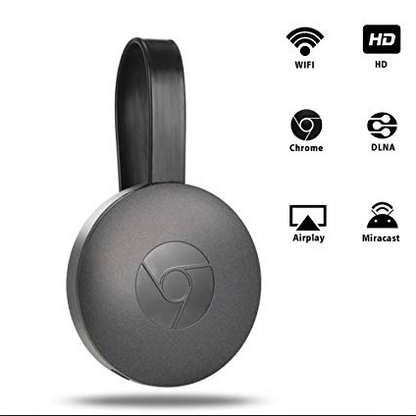 Chromecast Trådløs Videoafspiller – Stream Netflix, YouTube og Mere i 1080p HD