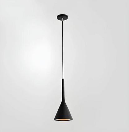 Kompakt Loftlampe i Minimalistisk Design – Justerbar Ophæng og E27-kompatibel