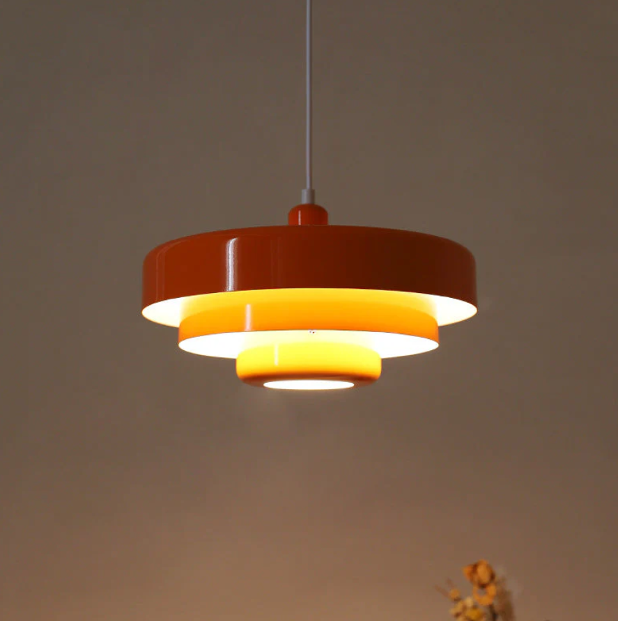 Bauhaus Mid-Century Pendel – Ikonisk Jernlampe med Justerbar Længde