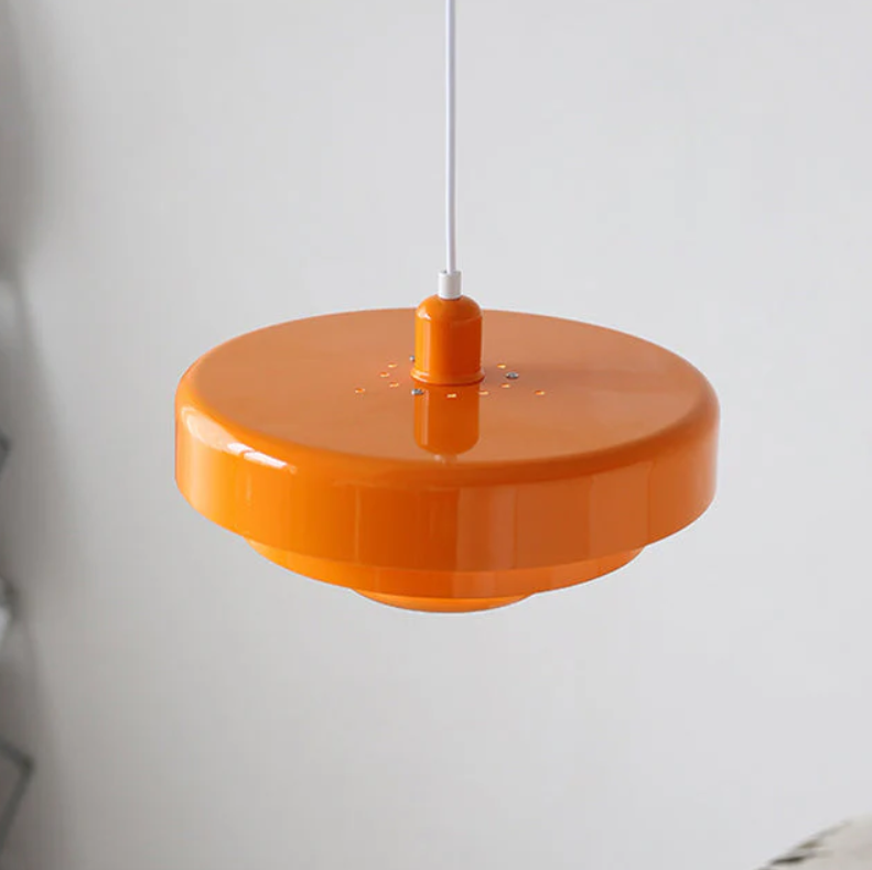 Bauhaus Mid-Century Pendel – Ikonisk Jernlampe med Justerbar Længde